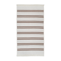 Ковер Lotus Home - Infinity Stripe кирпичный двусторонний 80*150, , 4