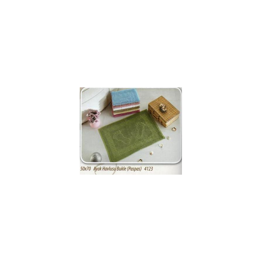 Коврик для ванны Romeo Soft - Ножки махровый прорезиненный розовый 40*80