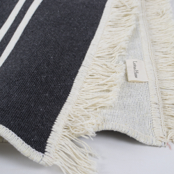 Ковер Lotus Home - Infinity Stripe антрацит двусторонний 80*150, , 7