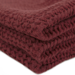 Набор полотенец Lotus Home - Rius red красный 30*50 (3 шт.), , 4