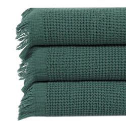 Набор полотенец Lotus Home - Rius green зеленый 30*50 (3 шт.), , 3