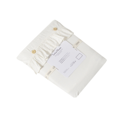 Постельное белье Lotus Home Washed cotton - Kansas fly молочный евро, , 6