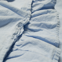 Постельное белье Lotus Home Washed cotton - Kansas fly голубой евро, , 5