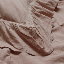 Постельное белье Lotus Home Washed cotton - Kansas fly пудра евро, , 4
