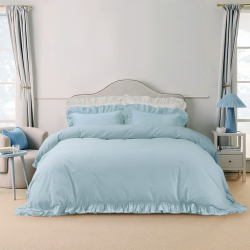 Постельное белье Lotus Home Washed cotton - Kansas fly plus ментоловый евро, , 3