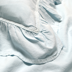 Постельное белье Lotus Home Washed cotton - Kansas fly plus ментоловый евро, , 4