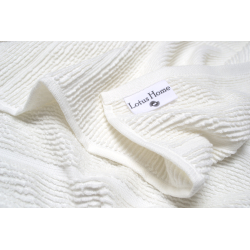Полотенце Lotus Home - Sophie off white молочный 70*140, , 4
