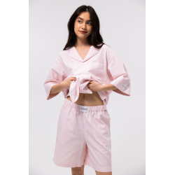Пижама unisex Lotus Home - City Shorts розовый S, , 4