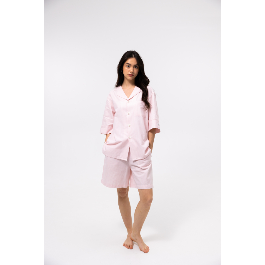 Пижама unisex Lotus Home - City Shorts розовый M