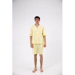 Пижама unisex Lotus Home - City Shorts желтый XS, , 3