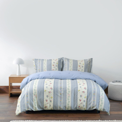 Постельное белье сатин Lotus Home - Regina евро, , 3