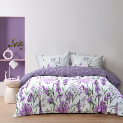 Постельное белье сатин Lotus Home - Kamelya евро, , 3