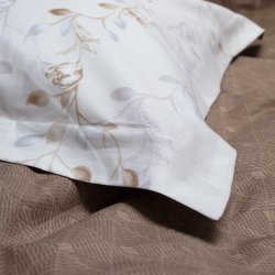 Постельное белье сатин Lotus Home - Atelia евро, , 4