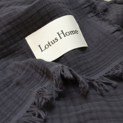 Покрывало Lotus Home - Napa muslin anthracite 200*220, , 6