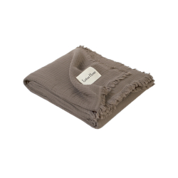 Покрывало Lotus Home - Napa muslin brown 200*220, , 4