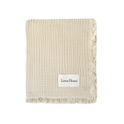 Покрывало Lotus Home - Napa muslin beige 200*220, , 3