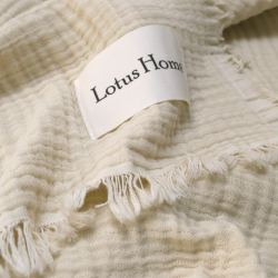 Покрывало Lotus Home - Napa muslin beige 200*220, , 6