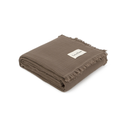 Покрывало Lotus Home - Napa muslin brown 200*220, , 5