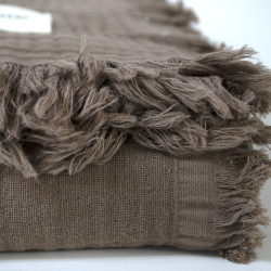 Покрывало Lotus Home - Napa muslin brown 200*220, , 6
