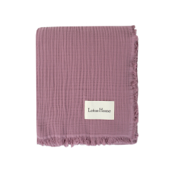 Покрывало Lotus Home - Napa muslin lilac 200*220, , 4