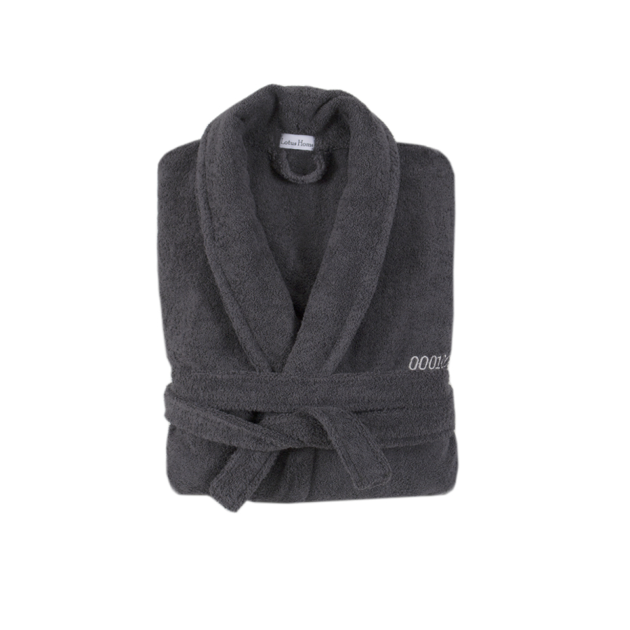 Халат махровый unisex Lotus Home - Basic Soft private line 3XL