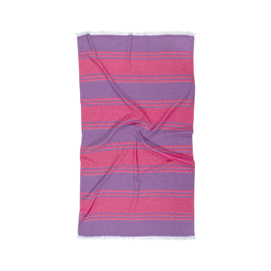 Полотенце Lotus Home Pestemal - Capri 90*160 purple фиолетовый