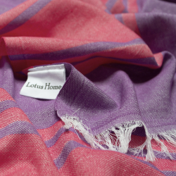 Полотенце Lotus Home Pestemal - Capri 90*160 purple фиолетовый, , 4