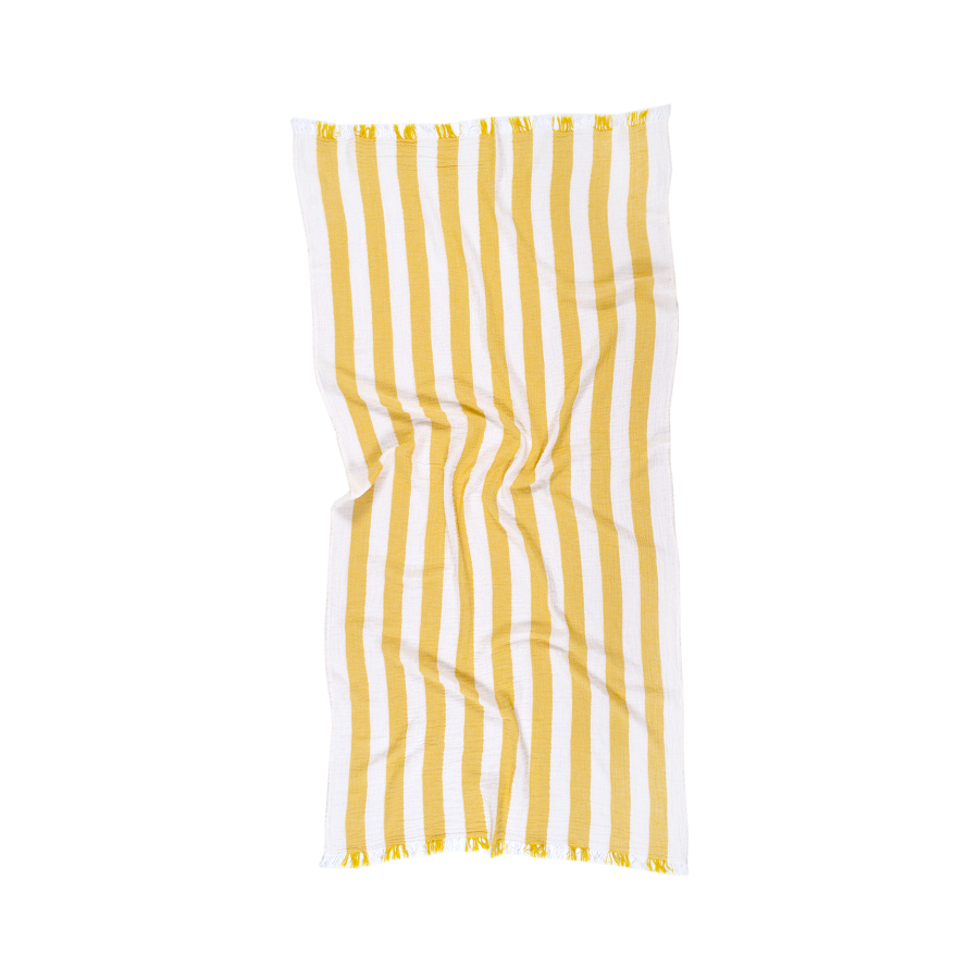 Полотенце Lotus Home - Costa muslin 90*175 желто-горячий