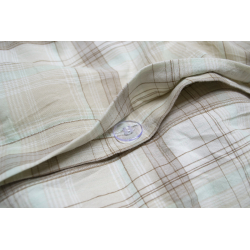 Постельное белье Lotus Home - Checked Madras мятный семейный, , 6