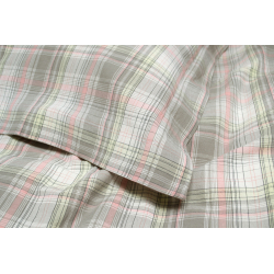 Постельное белье Lotus Home - Checked Madras серый семейный, , 5