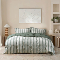 Постельное белье Lotus Home - Edmonta green семейный, , 2