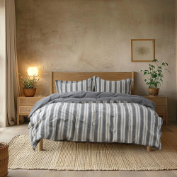 Постельное белье Lotus Home - Edmonta antracite семейный, , 3