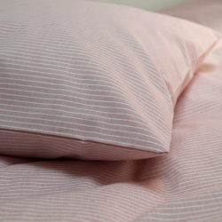 Постельное белье Lotus Home - Premium Percale Stripe розовый евро, , 4