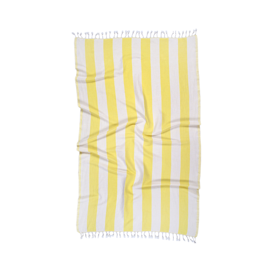 Полотенце Lotus Home Pestemal - Noil 90*180 yellow желтый