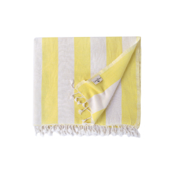 Полотенце Lotus Home Pestemal - Noil 90*180 yellow желтый, , 3