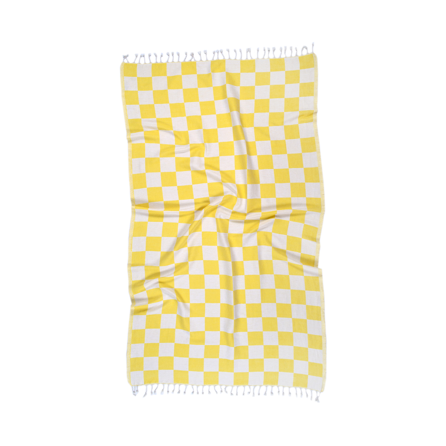 Полотенце Lotus Home Pestemal - Otranto 90*180 yellow желтый