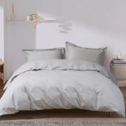 Постельное белье сатин Lotus Home - Dakota Modern серый семейный, , 3