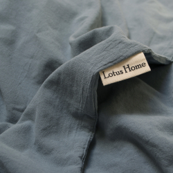 Постельное белье Lotus Home Washed cotton - Kansas деним евро, , 5