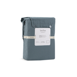 Постельное белье Lotus Home Washed cotton - Kansas деним евро, , 6