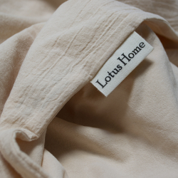 Постельное белье Lotus Home Washed cotton - Kansas песочный евро, , 5