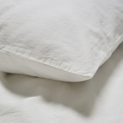Постельное белье Lotus Home Washed cotton - Kansas молочный евро, , 3