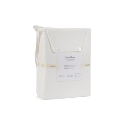 Постельное белье Lotus Home Washed cotton - Kansas молочный евро, , 6