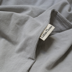 Постельное белье Lotus Home Washed cotton - Kansas серый евро, , 5