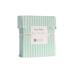 Постельное белье Lotus Home - Timeless зеленый евро, , 8