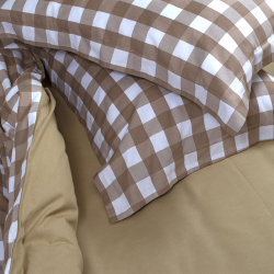 Постельное белье сатин Lotus Home - Kendi евро, , 4
