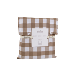 Постельное белье сатин Lotus Home - Kendi евро, , 6