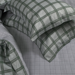 Постельное белье сатин Lotus Home - Pola евро, , 4