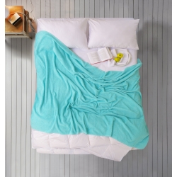 Простынь Iris Home махровая - Aruba blue 190*220, , 2