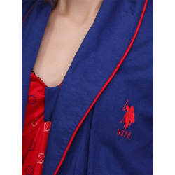 Домашняя одежда U.S. Polo Assn - Халат + сарафан 15129 синий, S, , 4