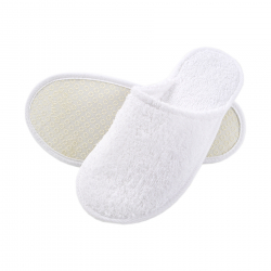 Тапочки махровые Lotus Home - White белые, , 3